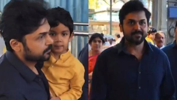 Karthi: கார்த்தி மகன் இப்படி வளர்ந்துட்டாரே.. தைப்பூச நாளில் குடும்பத்துடன் திருப்பதியில் தரிசனம்!