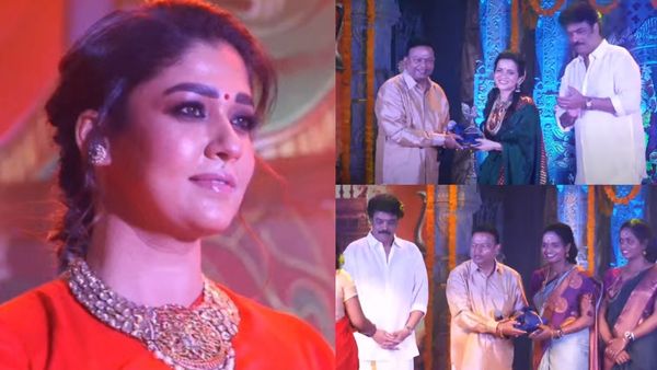 வைர மூக்குத்தி பரிசு.. மூக்குத்தி அம்மன் 2 பட பூஜைக்கே பிரம்மாண்ட செட்.. கடவுளே நயன்தாரா!