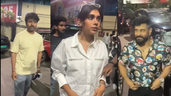 Veera Dheera Sooran: விக்ரம் உடன் வீர தீர சூரன் படம் பார்த்த S.K.. திருவிழாவாக மாறிய தியேட்டர்