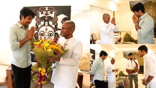 லண்டனில் சிம்பொனி அரங்கேற்றம்.. இளையராஜாவை சந்தித்து வாழ்த்திய சிவகார்த்திகேயன்!