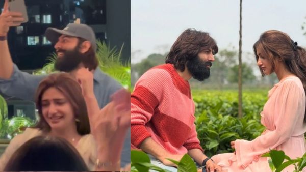 டார்ஜிலிங்கில் இயற்கை எழில் கொஞ்ச ரொமான்ஸ்.. செம ஸ்பீடா இருக்காங்க.. ஓ அதுதான் விசயமா