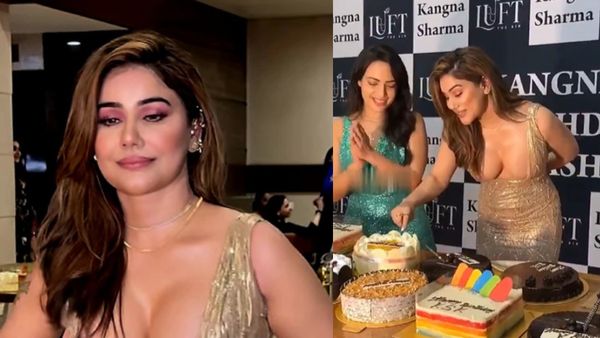 என்ன கன்றாவி இது.. பர்த்டேக்கு இப்படியா டிரெஸ் போடுவாங்க.. கங்கனா ஷர்மாவை கண்டிக்கும் ஃபேன்ஸ்!