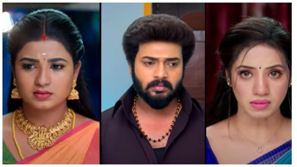 உனக்கு ஹனிமூன் வேற கேடா? கார்த்திகை விலக நினைக்கும் ரேவதி.. நடந்தது என்ன? கார்த்திகை தீபம்!