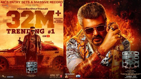 விஜய்யின் லியோ டிரைலரை ஓரம் கட்டிய.. அஜித்தின் குட் பேட் அக்லி டிரைலர்.. வேற லெவல் சாதனை!