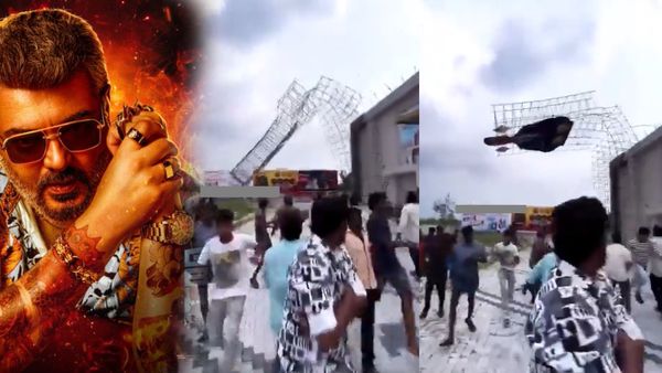 GBU: சரிந்து விழுந்த அஜித்தின் ராட்ஷச கட்-அவுட்.. திருநெல்வேலி தியேட்டரில் நடந்த பகீர் சம்பவம்!