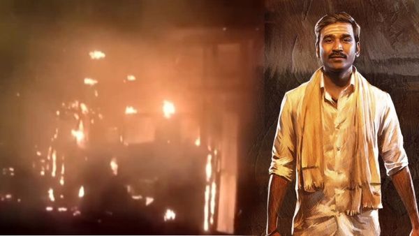 Idly Kadai: இட்லி கடை ஷூட்டிங் ஸ்பாட்டில் தீ விபத்து.. ஒரு மணி நேரத்திற்கு மேலாக எரியும் தீ!