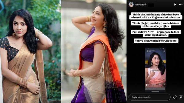 VJ Ramya: AI பயன்படுத்தி ரம்யா சுப்ரமணியன் வீடியோ.. அத்துமீறிய இணையவாசிகள்.. மிரட்டி விட்ட ரம்யா