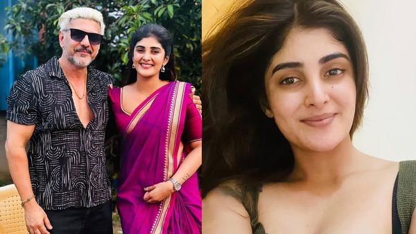 அடுத்தடுத்து ஜம்ப் பண்றாரு பப்லுன்னு சொன்னாரே.. இப்போ அவருடனே போஸ் கொடுத்துருக்காரு நிமேஷிகா!