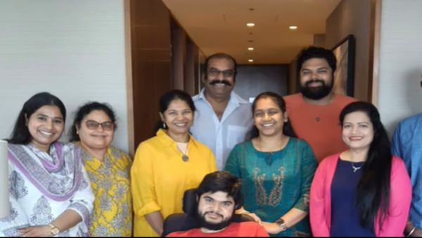 நெப்போலியன் குடும்பம் உச்சக்கட்ட மகிழ்ச்சி.. முக்கிய புள்ளியுடன் சந்திப்பு.. மகன் செம ஹேப்பி அண்ணாச்சி