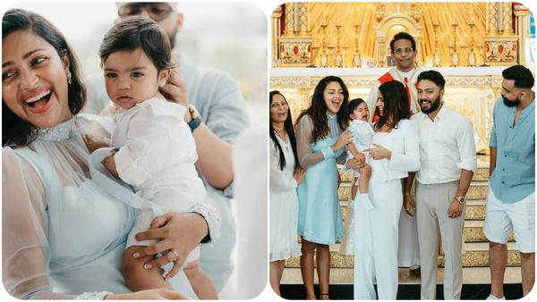 அமலா பால் வீட்டில் விசேஷம்.. மகனுக்காக சர்ச்சில் நடந்த விழா.. ஓடி வந்து வாழ்த்திய உறவுகள்!