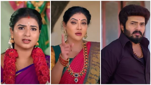 கார்த்திக், ரேவதி நிச்சயம் பிரிவார்கள்.. எச்சரித்த சாமியார்.. கார்த்திகை தீபம் சீரியல்!