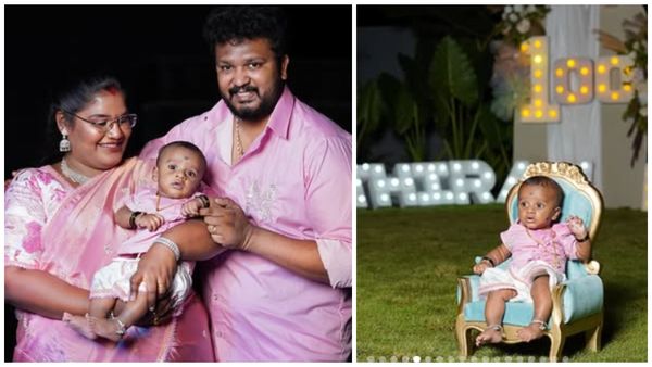 Indraja Robo shankar: செல்லக்குட்டி நட்சத்திரன்.. 100வது நாள் கொண்டாட்டம்.. டிரெண்டான போட்டோஸ்!