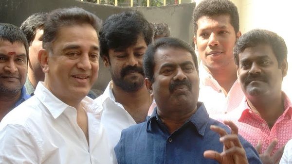 வரலாறு தெரியாத கூட்டம்தான் கமலை எதிர்க்கிறது.. சப்போர்ட் செய்யும் சீமான்