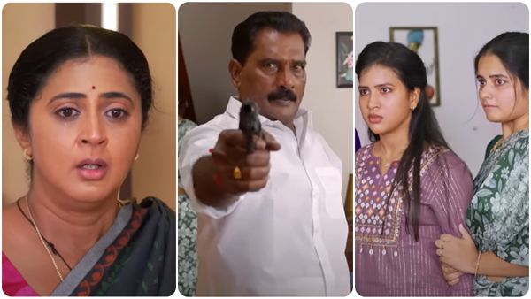 கையில் துப்பாக்கியை எடுத்த குணசேகரன்.. தர்ஷனின் உயிர் தப்புமா? எதிர்நீச்சல் தொடர்கிறது!