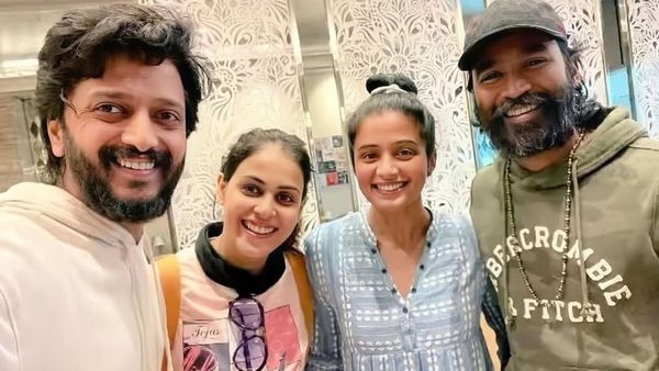 உத்தமபுத்திரன் பார்ட் 2வே எடுக்கலாம்.. ஜெனிலியாவை திடீரென சந்தித்த தனுஷ்.. கூடவே பிரியாமணி!