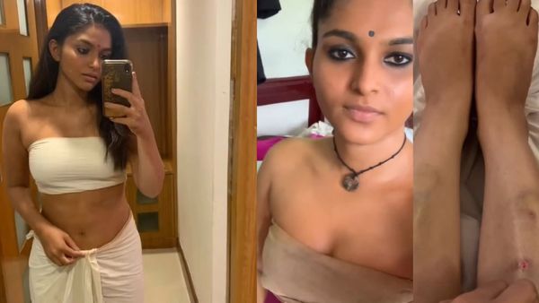 நங்கேலியாக நடித்த கயாடு லோஹர்.. எங்கெல்லாம் மேக்கப் போடுறாங்க பாருங்க.. தீயாக பரவும் வீடியோ!