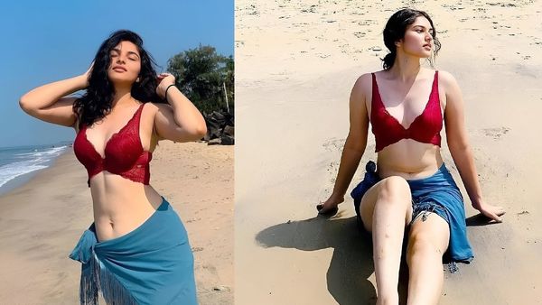 Kayadu Lohar: பீச்சு காத்து வாங்கும் கயாடு லோஹரைப் பார்த்து மூச்சு வாங்கும் இளசுகள்.. நீங்களே பாருங்க!