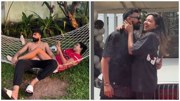 போட்டோ எல்லாம் ஒரு மாதிரி இருக்கே.. காலை தூக்கி போட்ட அமலா பால்.. கணவராக இருந்தாலும் இப்படியா?