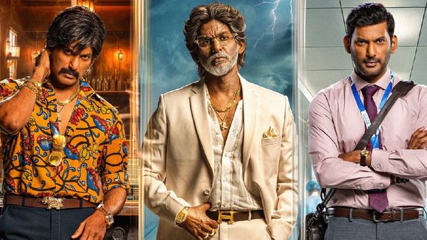 சிம்பு AAA படத்துல வந்த மாதிரி வந்து நிற்கிறாரே விஷால்.. டிரிபிள் ஆக்‌ஷனில் தெறிக்கும் மகுடம்!