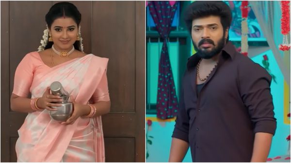 முதலிரவு அறைக்கு பால் சொம்புடன் வந்த ரேவதி.. காயப்படுத்திய கார்த்திக்.. கார்த்திகை தீபம்!