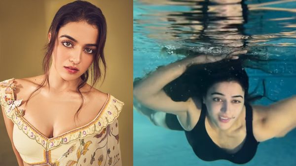 Wamiqa Gabbi: நீச்சல் குளத்துக்குள் அப்படி ஒரு குளியல் போட்ட நடிகை வாமிகா கபி.. பார்த்தா பஞ்சர் ஆகிடுவிங்க!
