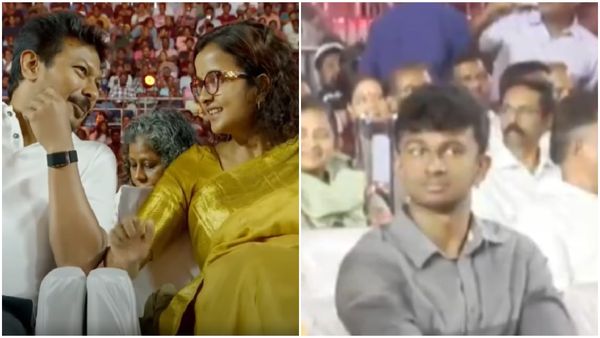 இளையராஜாவுக்கு பாராட்டு விழா: அரசு விழாவில்.. முதல் வரிசையில் அமர்ந்திருந்த இன்பநிதி!