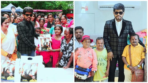 லெஜண்ட் சரவணன் மாற்று திறமைசாலிகளுக்கு நலத்திட்ட உதவிகளை வழங்கினார்!