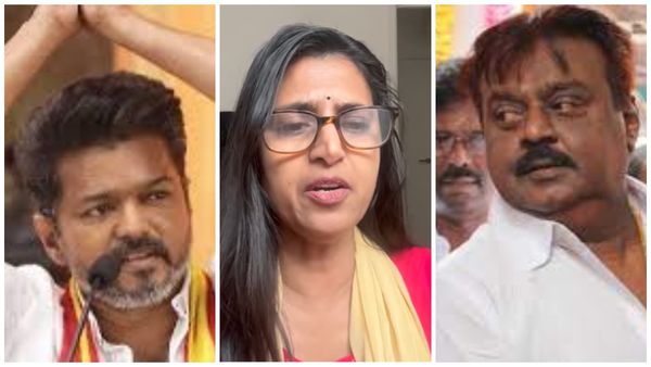 விஜய் கட்சிக்குள் இருக்கும் ஸ்லீப்பர் செல்.. விஜயகாந்த் மாதிரி அவரை முடிக்க பாக்குறாங்க..கஸ்தூரி!