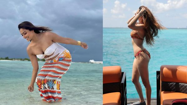 சபாஷ் சரியான போட்டி.. அனேகன் பட நடிகைகளின் டூ பீஸ் மோதல்.. மாலத்தீவில் கவர்ச்சி யுத்தம்!