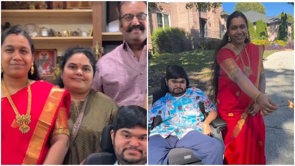 நெப்போலியன் மகனின் தலை தீபாவளி கொண்டாட்டம்.. அக்ஷயா செய்ததை பாருங்க!