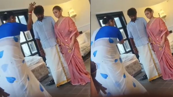 Nayanthara: திருநங்கையிடம் தீபாவளி வாழ்த்து பெற்ற நயன் - விக்கி தம்பதி.. எவ்வளவு பவ்யமா நிக்குறாங்க!