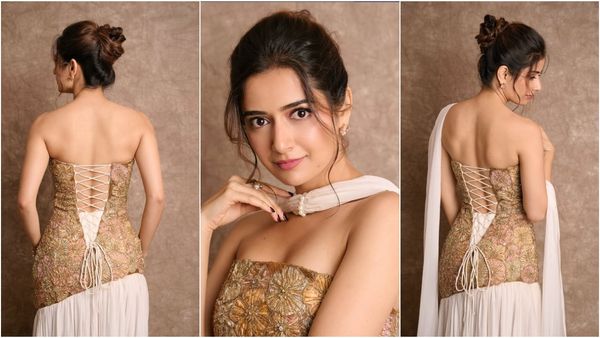 ஒரு கயிறு அங்கே.. ஒரு கயிறு இங்கே.. ஜன்னல் வைத்த உடையில் அசத்தும்.. சர்தார் 2 பட நடிகை!