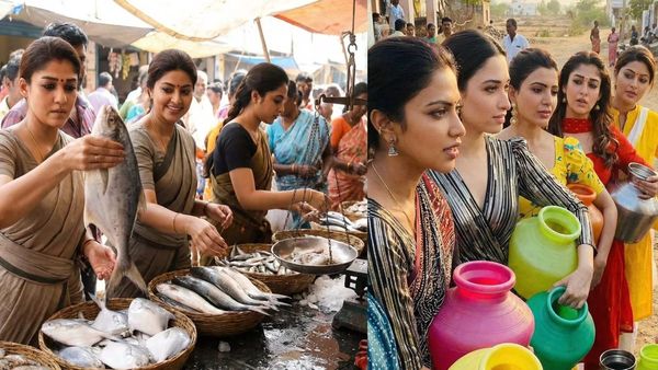 மீன் கடை முதல் குழாயடி வரை.. நயன்தாரா, தமன்னா, சமந்தா என்ன பண்றாங்க பாருங்க!.. ஏஐ கலக்கல்