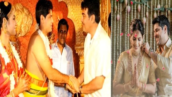 நடிகை சம்யுக்தா கணவரின் முதல் திருமணம்.. கலந்துகொண்ட அஜித்.. அட சூப்பரா இருக்கே.. மகள் செம க்யூட்