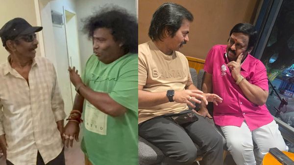 கவுண்டமணியுடன் யோகி பாபு.. ராமராஜன் உடன் யாரு இருக்காங்கன்னு பாருங்க.. அடுத்த படம் ரெடியா?