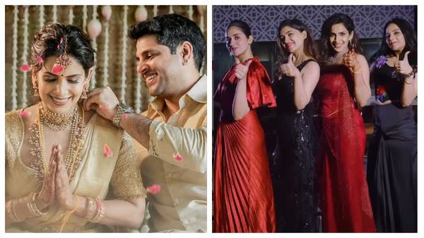 சம்யுக்தாவின் திருமண பார்ட்டி... யாரு யாரு வந்தாங்கனு தெரியுமா?