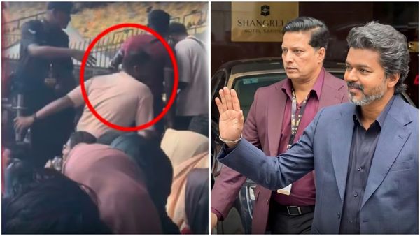 TVK என முழக்கமிட்ட ரசிகர்கள்.. விஜய் கண்முன்னே கைது செய்யப்பட்ட ரசிகர்!