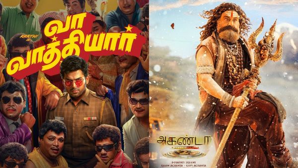 இந்த வாரம் ‘வா வாத்தியார்' வந்தாலும் அடிதான்.. வரலைன்னாலும் அடிதான்.. அகண்டா 2 வருதே பாஸ்!