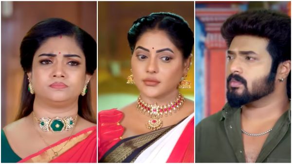 கோவில் நகையில் கை வைத்த சந்திரகலா.. அவமானப்பட்டு நிற்கும் சாமுண்டீஸ்வரி.. கார்த்திகை தீபம்!