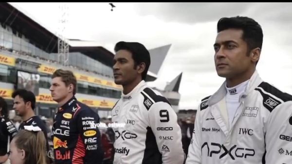 F1 சூர்யா - தனுஷ் நடிச்சா எப்படி இருக்கும்.. வேற லெவல்ல படம் காட்டுறாங்களே.. எல்லாம் டெக்னாலஜி!