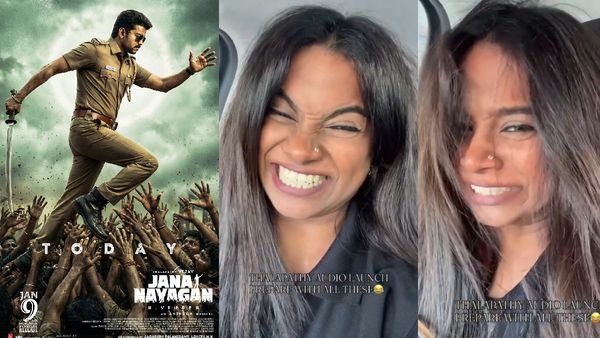 தலையை விரித்துப் போட்டு ரசிகை செய்யும் அலப்பறை.. மலேசியாவிலும் விஜய் மானத்தை வாங்குறாங்களே