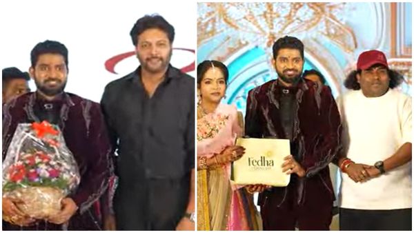 தயாரிப்பாளர் டி.சிவா மகளின் திருமண வரவேற்பு.. திரண்டு வந்து வாழ்த்திய பிரபலங்கள்!