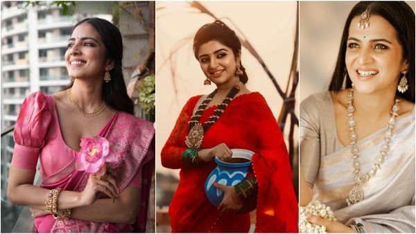 Pongal celebration: திரை அழகிகளின் பொங்கல் ஸ்பெஷல் போட்டோஸ்!