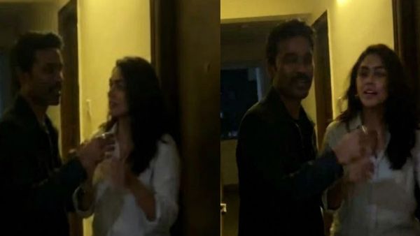 திருமண பேச்சு ஓடும் நேரம்.. தனுஷும் மிருணாள் தாகூரும் இப்படி இருக்காங்களே.. ஒரே வீட்டில் ஜாலியா?