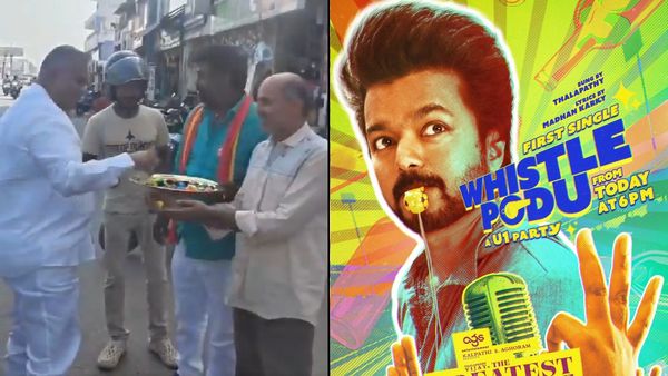 கோட் பாட்டு ஒரு பக்கம் டிரெண்டாகுது.. புஸ்ஸி ஆனந்த் வாயில என்னன்னு பாருங்க.. கப்பு கிடைக்குமா பிகிலு?