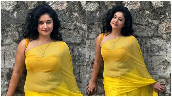 மேடம் ரொம்ப ஓபன் டைப் போல.. மெல்லிய சேலையில் கவர்ச்சியாக போஸ் கொடுத்த நடிகை!