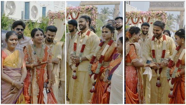 மைனா நந்தினி தம்பியின் திருமணம்.. சீர் வரிசை செய்து அசத்திய நடிகை.. தடபுடலாக நடந்த திருமணம்!