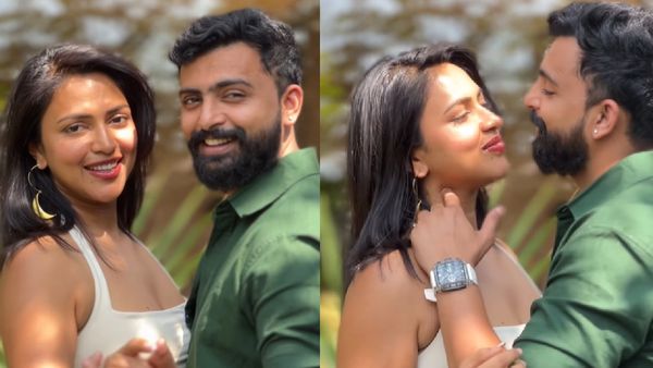 Amala Paul: அமலா பால் நெஞ்சில் நண்டு போல விரல் வித்தை காட்டும் கணவர் தேசாய்.. ரொமான்டிக் வீடியோ
