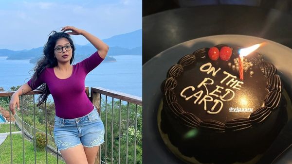 விஜே பார்வதிக்கு சேட்டையை பார்த்தீங்களா.. ரெட் கார்டு வாங்கியதற்கு கேக் வெட்டி கொண்டாட்டமா?