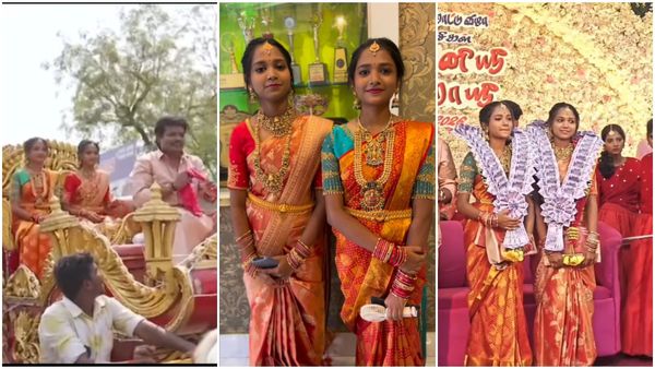 மகள்களுக்கு தாயாக மாறிய மதுரை முத்து.. ராணி போல அலங்காரம்.. மதுரையே அசந்துபோச்சு!